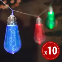 HomeShopXL Guirlande lumineuse LED - Ampoules - 10 LED - 1,9 mètre