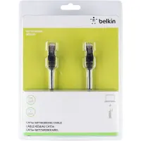 Belkin Câble de connexion CAT5e SNG-SHD, connecteur RJ45M, 10 mètres, noir