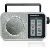 Daewoo Radio portable Dw1125. Une taille unique / Prise européenne 220V. Une taille unique