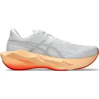 Asics Chaussure de course 'Novablast 6' gris clair / noir / blanc