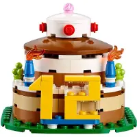 LEGO Ensemble de d coration de g teau d'anniversaire 40153