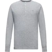 Superdry Homme Haut Col Grand-père Gaufré Mini Slub Manches Longues X None Taille: XL