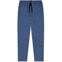 Schiesser Pantalon de pyjama ' Mix Relax ' bleu / bleu denim