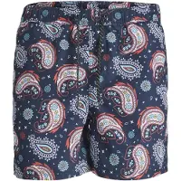 Jack & Jones Jpstfiji Paisley Swimming Shorts Bleu XL Homme