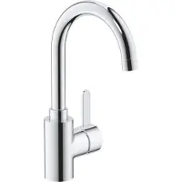 GROHE Eurosmart Cosmopolitan Mitigeur monocommandé pour lavabo, L-Size, saillie 153mm, vidage Push-Open, orientable, 23933001