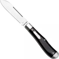 Jack Wolf Knives Jack Wolf Gateway Eureka EUREK-01-KIR-BLK-ICE Satin 14C28N, Black Ice Kirinite, couteau de poche Knivesandtools Exclusive