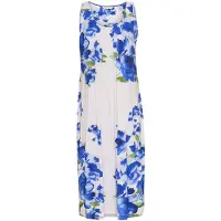Cyberjammies Robe de chambre 'Midnight Berry' bleu cobalt / vert / blanc