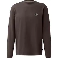 QS T-Shirt brun foncé