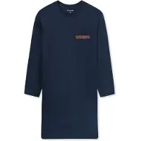 Schiesser Pyjama court ' Comfort Nightwear ' bleu foncé