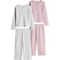 The Set Pyjama crème / rose ancienne