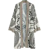 Next Kimono beige / marron / noir