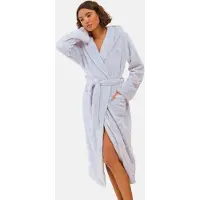 Friends Like These Peignoir long bleu pastel