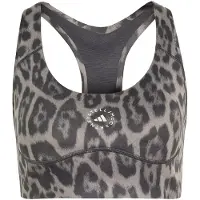 Adidas By Stella Mccartney Soutien-gorge de sport 'PrimeLiftImpact' anthracite / pierre / blanc
