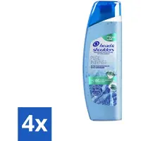 Head & shoulders Shampooing antipelliculaire – Pure Intense – Extra Cooling – 250 ml - Pack économique - 4 pièces