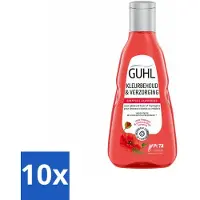 Guhl - Shampooing - Maintien de la couleur & soin - 250 ml - Pack avantage - 10 pièces