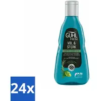 Guhl - Shampooing - Homme Full & Strong - 250 ml - Pack avantage - 24 pièces