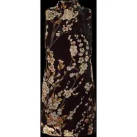 Desigual Robe beige / vert / saumon / noir