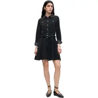 Karl lagerfeld Jeans B3w13033 Long Sleeve Short Dress Noir XS Femme