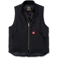 West Coast Choppers Heavy Duty Canvas Vest Noir L Homme