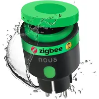 NOUS A6Z Prise d'extérieur ZigBee, 1 unité, 3840 W/16 A/mesure/ZigBee 3.0