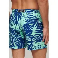 Superdry Printed 15´´ Swimming Shorts Bleu XL Homme