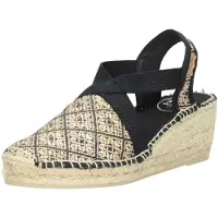 Toni pons Terra-ge Wedge Espadrilles Noir EU 36 Femme
