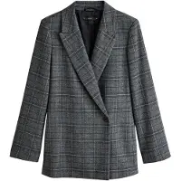 Next Blazer bleu clair / gris / gris clair