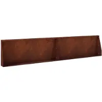 vidaXL Muret de soutènement, 2 pièces, 100 x 12 x 50 cm, acier résistant aux intempéries, aspect rouille