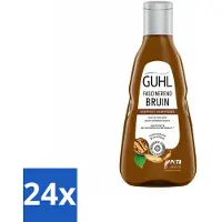Guhl - Shampooing - Colorshine Brown - 250 ml - paquet économique - 24 pièces