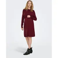 ONLY Maternity Robes en maille 'LEVA ' rouge