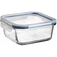 IKEA 365+ Récipient Verre Carré 600 ml Couvercle