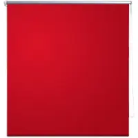 vidaXL Store enrouleur occultant 120 x 175 cm rouge