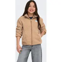 ONLY GIRLS Veste en polaire 'KOGEVA' camel / bleu