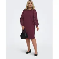 ONLY Carmakoma Robe 'CARDonna' lie de vin