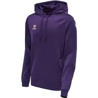 Hummel Sweat de sport violet foncé / blanc