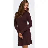 ONLY Robes en maille 'ONLIBI' lie de vin