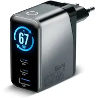 EverActive Chargeur Mural Usb-c 67w Gan