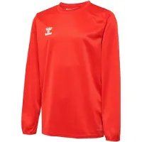 Hummel Sweat de sport canneberge / blanc