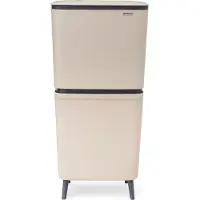 Brabantia SortUp Recycle Hi Poubelle 20 + 25 L Beige