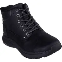 SKECHERS Bottines à lacets 'Pollard - Waylon' noir