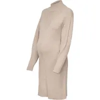 ONLY Maternity Robes en maille noisette