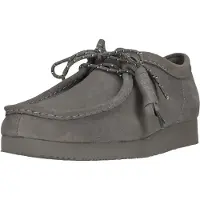 Clarks Originals Mocassin 'Wallabee' gris foncé