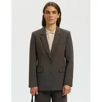 Selected Coupe Classique Blazer Femme Marron 44