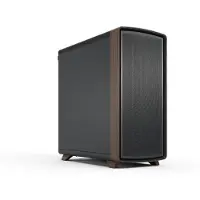 Fractal Design Summit Black Solid, tour de milieu, PC, noir, Mini-ITX, Micro ATX, ATX, E-ATX, acier, gaming