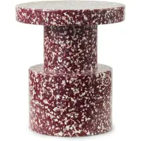 Normann Copenhagen Bit Tabouret Table d'Appoint Burgundy