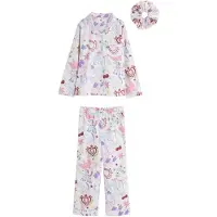Next Pyjama 'Capybara' bleu clair / vert clair / rose / blanc