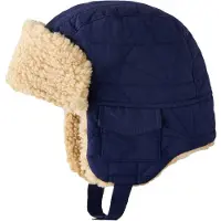 Next Bonnet beige / bleu marine