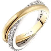 Elli Bague or / argent / transparent