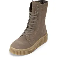 Marc O'Polo Bottines à lacets pour femmes, chaussures, bottes, style lacets, bottines à lacets, couleur marron, pour le quotidien