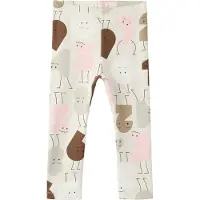 Name it Leggings 'NMFOLYDIA' marron / gris / rose / blanc
